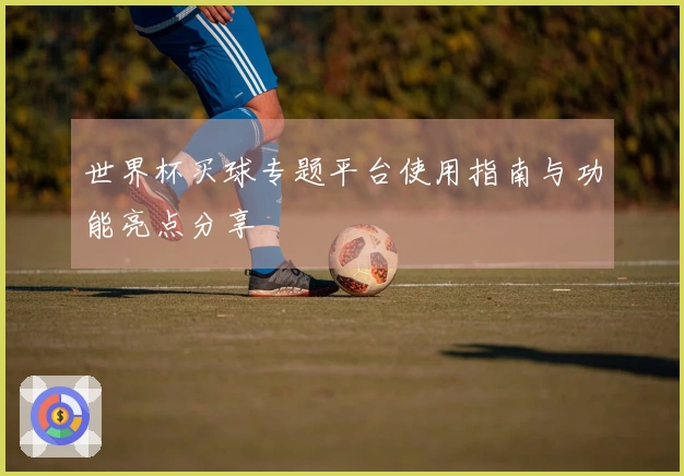 世界杯买球专题平台使用指南与功能亮点分享